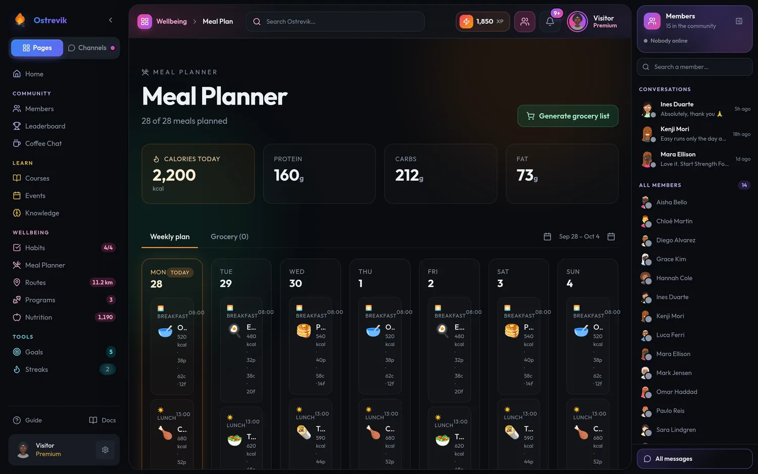 Meal planner